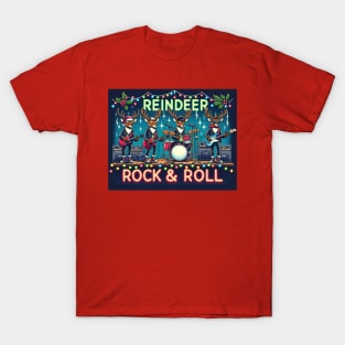 Reindeer Rock and Roll T-Shirt